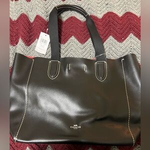 Black Coach Tote